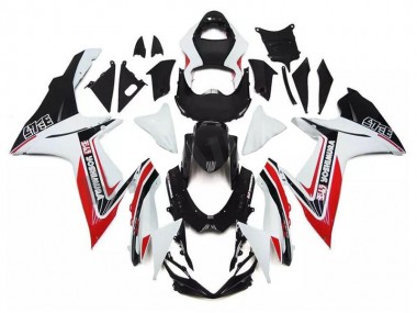 Blanco Rojo Negro Carenado Moto Suzuki GSXR 600 / 750 K11 11-21