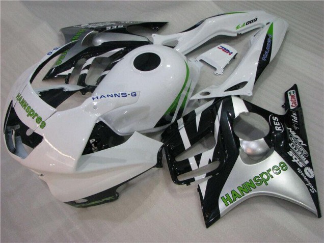 Blanco Verde Hannspree Carenado Moto Honda CBR 600 F3 95-98