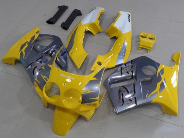 Gris Amarillo Carenado Moto Honda CBR 250 RR MC19 1988-1989