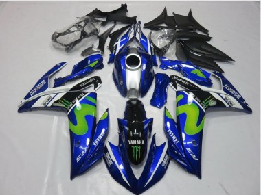 Movistar Carenado Moto Yamaha R3 15-22