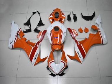 Naranja Blanco HRC Carenado Moto Honda CBR 1000 RR 17-23