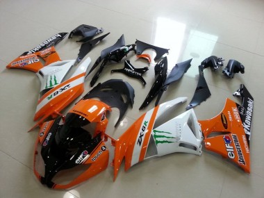 Naranja Monster Carenado Moto Kawasaki ZX6R 09-12