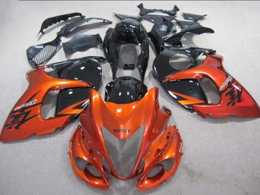 Naranja Negro Inyección Kits Carenado Moto Suzuki GSXR 1300 Hayabusa 08-19