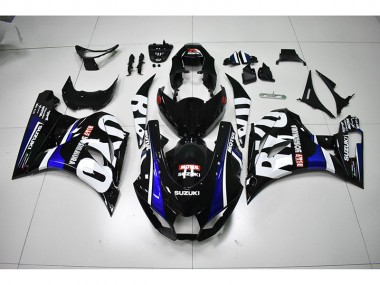 Negro Blanco Motul Carenado Moto Suzuki GSXR 1000 17-23