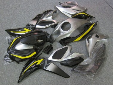 Negro Carenado Moto Kawasaki Z1000 07-09