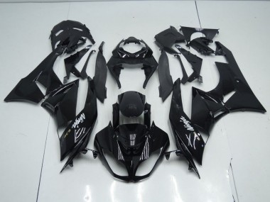 Negro Estilo OEM Carenado Moto Kawasaki ZX6R 09-12