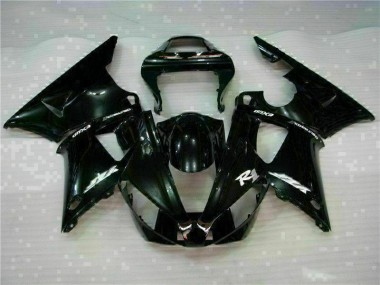 Negro Kit Completo Carenado Moto Yamaha R1 00-01