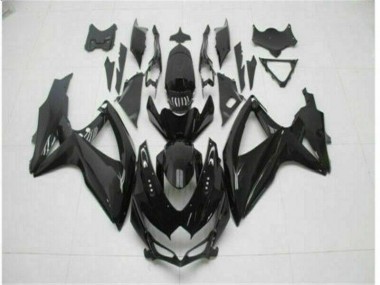 Negro Kits Completo Carenado Moto Suzuki GSXR 600 / 750 K8 08-10