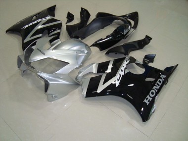 Negro Plata Kits Completo Carenado Moto ABS Honda CBR 600 F4i 04-07