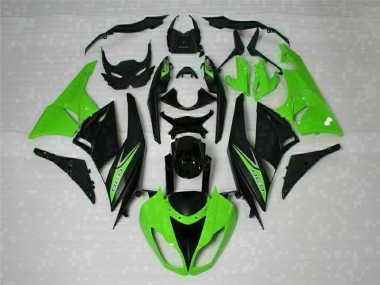 Negro Verde 636 Carenado Moto Kawasaki ZX6R 09-12