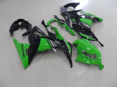 Negro Verde Carrocería Motocicletas Kawasaki ZX 300R 13-16