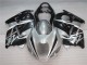 Plata Negro Carenado Moto Suzuki GSXR 1300 Hayabusa 96-07