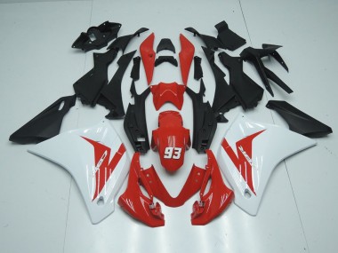 Rojo Blanco 93 Carenado Moto Honda CBR 125 R 11-13