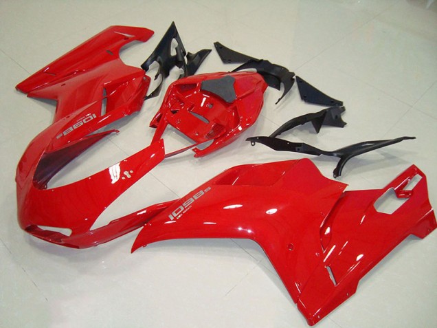 Rojo Carenado Moto Ducati 1098 07-14