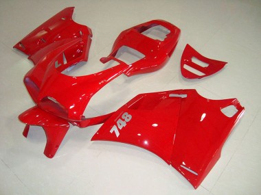 Rojo Kit Carenado Moto Ducati 748 916 996 996S 93-05