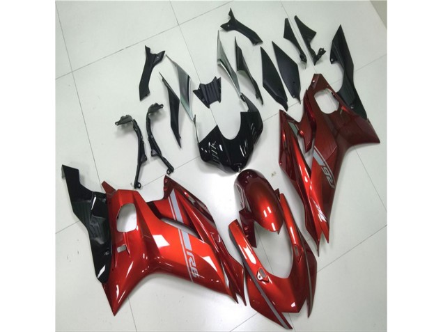 Rojo Kits Completo Carenado Moto Yamaha R6 17-23