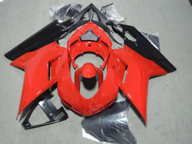 Rojo Negro Carenado Moto Ducati 1098 07-14