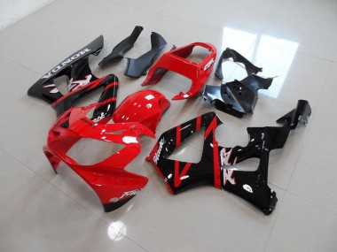 Rojo Negro Carenado Moto Honda CBR 900 RR 929 00-01