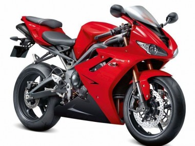 Rojo Negro Carenado Moto Triumph Daytona 675 Triple 09-12