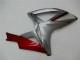 Rojo Plata Carenado Moto Suzuki GSXR 600 / 750 K6 06-07