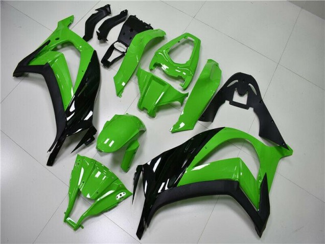 Verde Negro Carrocería Motocicletas Kawasaki ZX10R 11-15