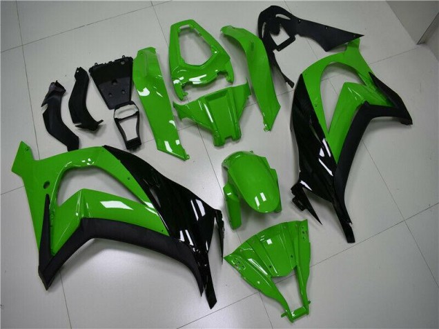 Verde Negro Carrocería Motocicletas Kawasaki ZX10R 11-15